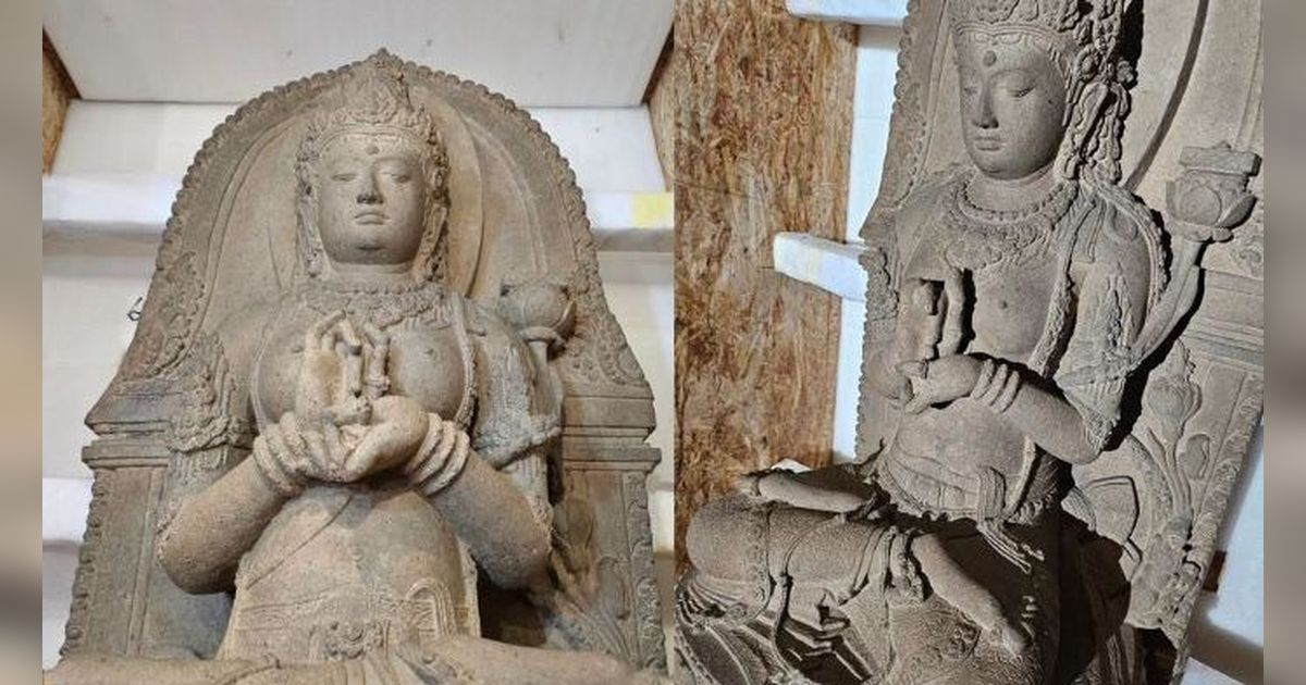 Lebih Dekat dengan Arca Prajnaparamita Warisan Kerajaan Singasari, Patung Tercantik di Dunia