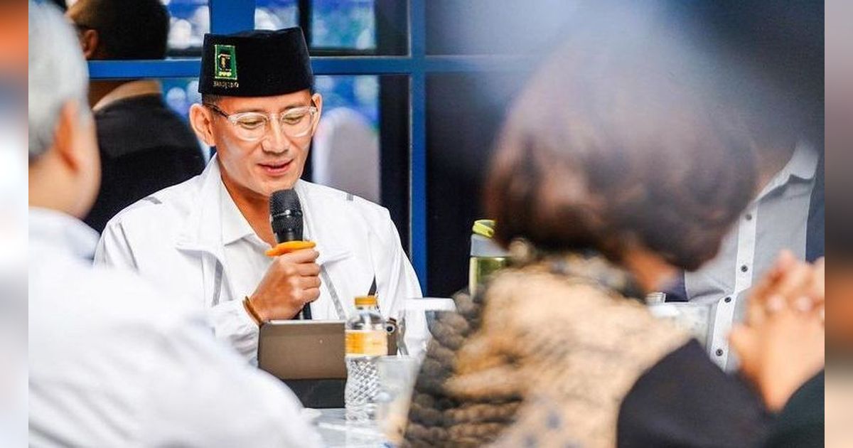 Kata Sandiaga soal Peluang Duet dengan Zita Anjani di Pilgub Jakarta