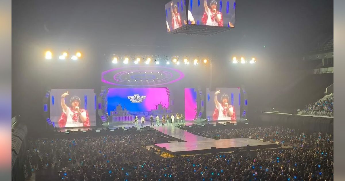 15 Potret Seru Konser Treasure Relay Tour (Reboot) 2024 Hari Kedua di Jakarta, Teume Makin Jatuh Cinta!