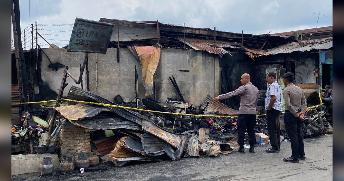Rumah Wartawan di Karo Diduga Dibakar Akibat Liputan Judi, Begini Kata Polisi
