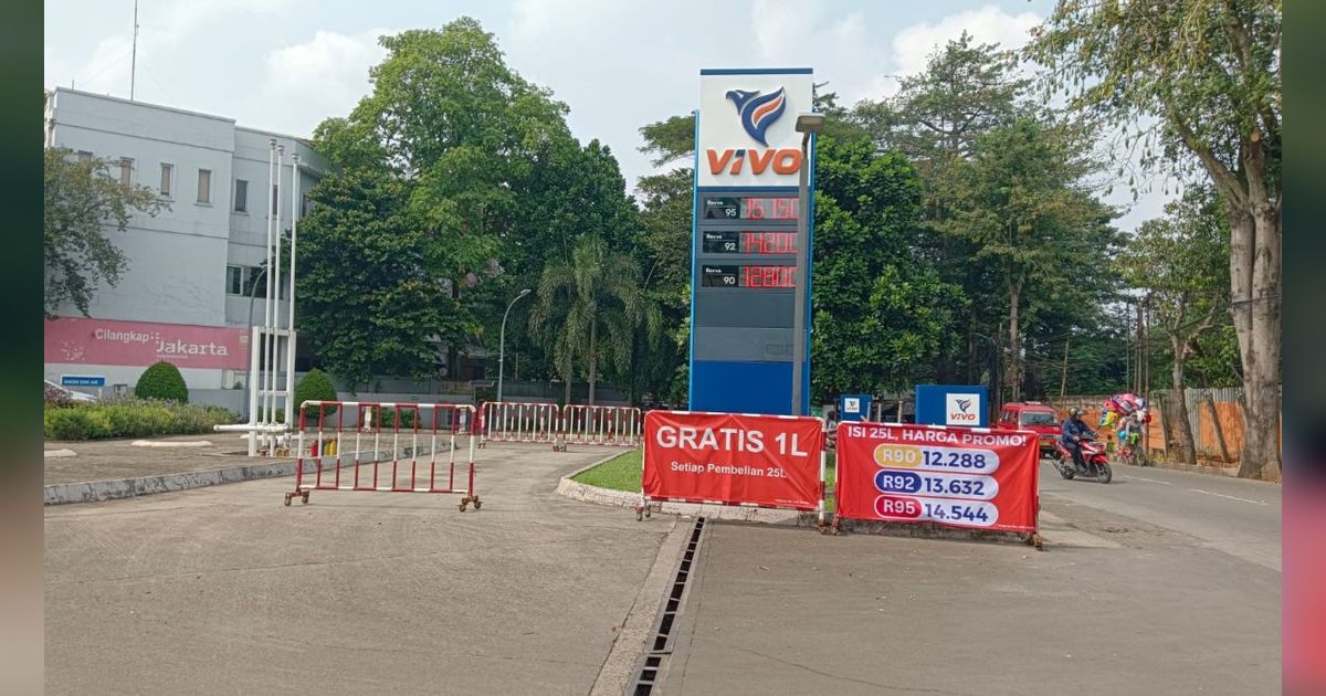 Harga Bensin di SPBU Vivo Kompak Turun, Ada Promo Pembelian 25 Liter Grastis 1 Liter