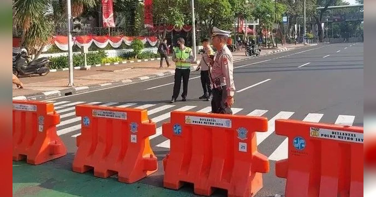 Polisi Berlakukan Rekayasa Lalu Lintas pada Hut Bhayangkara di Monas, Catat Rutenya