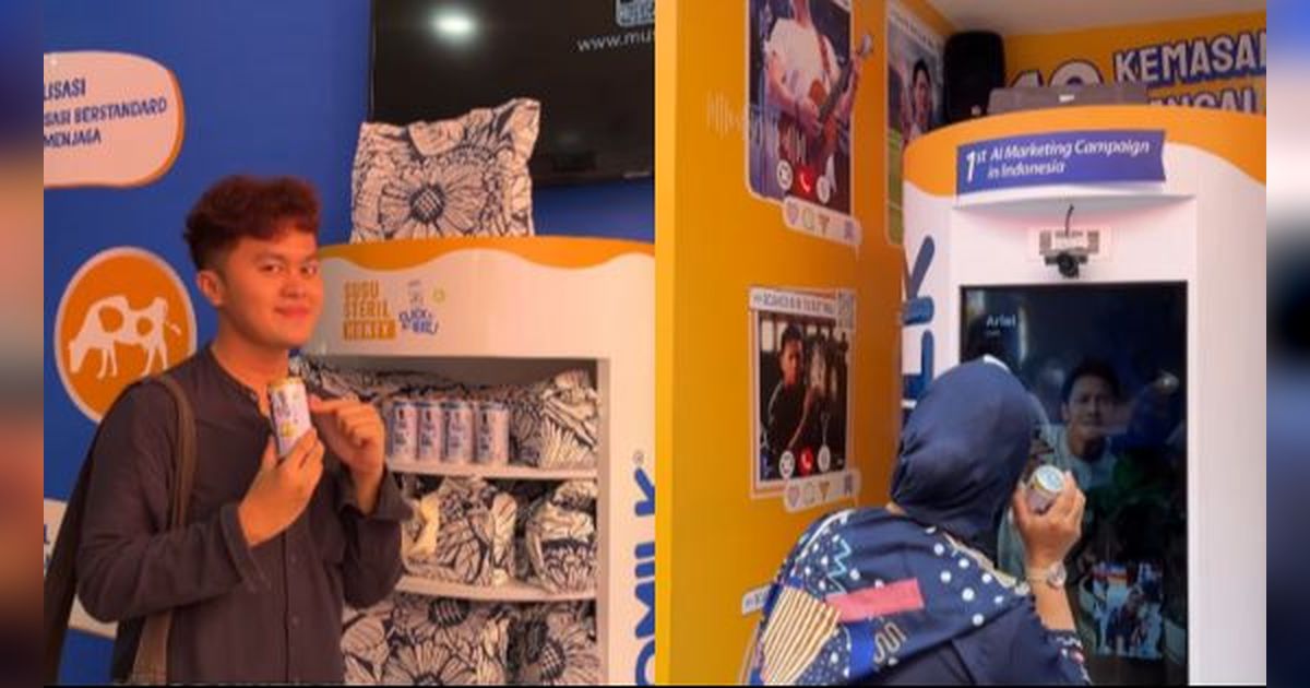 Keseruan Video Call Bareng Ariel Noah di Booth Hidden Gem Jakarta Fair 2024