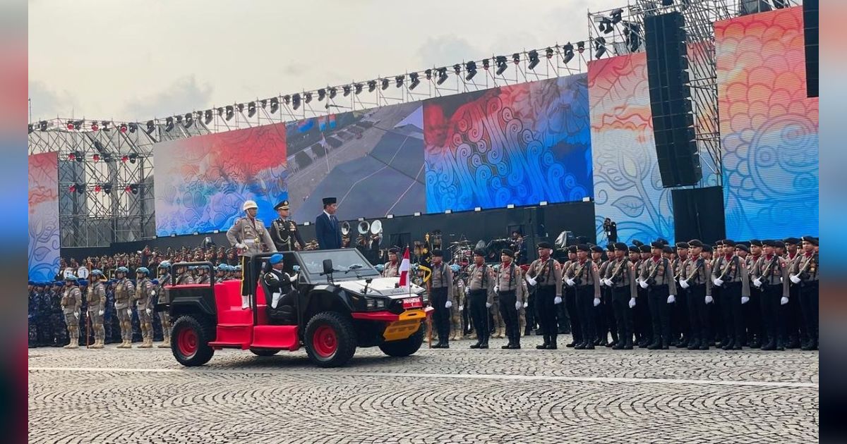 Jokowi di HUT Bhayangkara ke-78: Terima Kasih atas Kerja Keras Anggota Polri