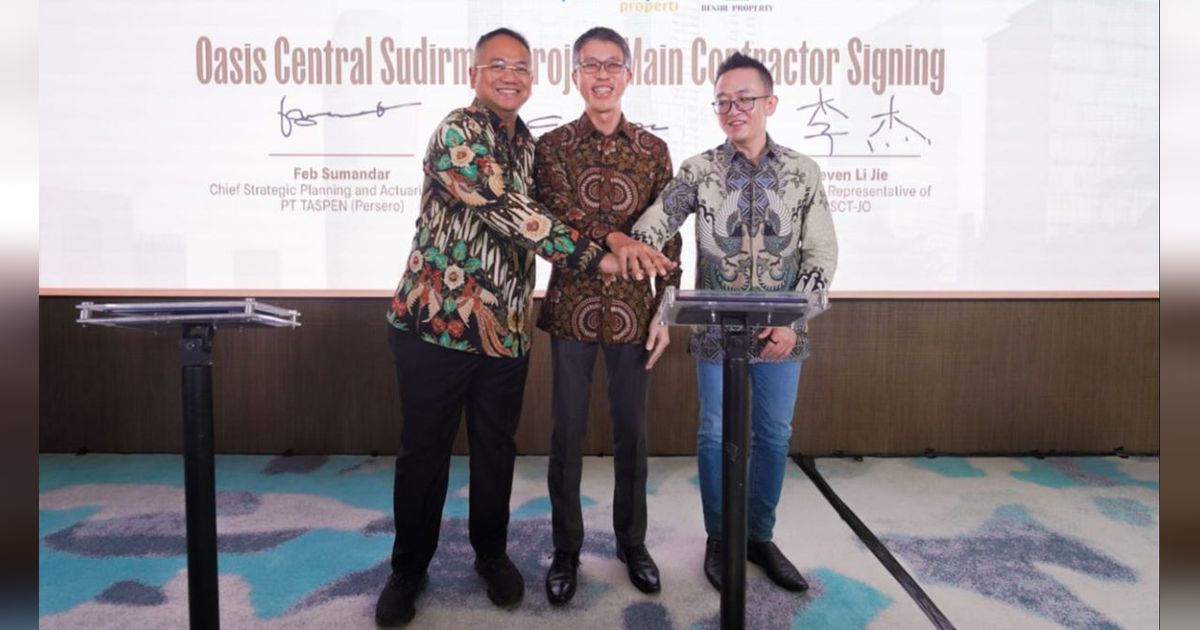 Taspen Gandeng Mitra Internasional Bangun World-Class Property Oasis Central Sudirman Project