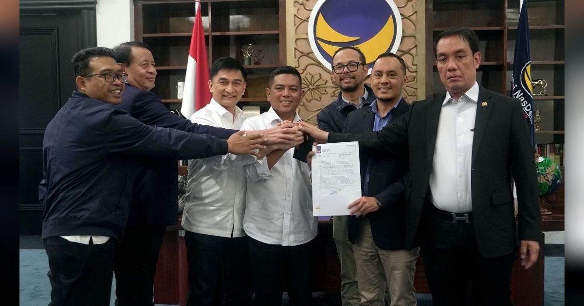 NasDem Beri Rekomendasi Andra Soni-Dimyati Maju Pilgub Banten 2024