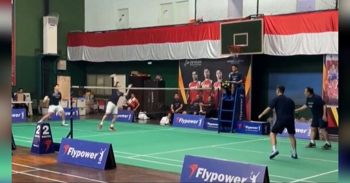 Viral Firli Bahuri Main Badminton Bareng Marcus-Kevin, Ini Reaksi Komisi III DPR