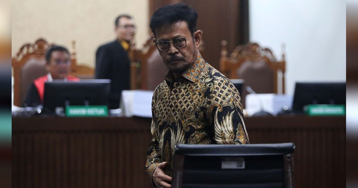 Jelang Sidang Vonis, SYL Banyak Habiskan Waktu di Masjid