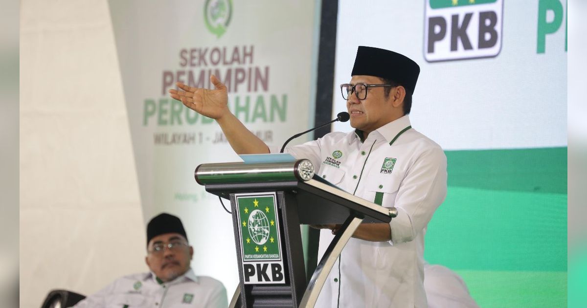 Buka Sekolah Perubahan, Cak Imin Bicara Pentingnya Partai Beradaptasi di Tengah Disrupsi Politik