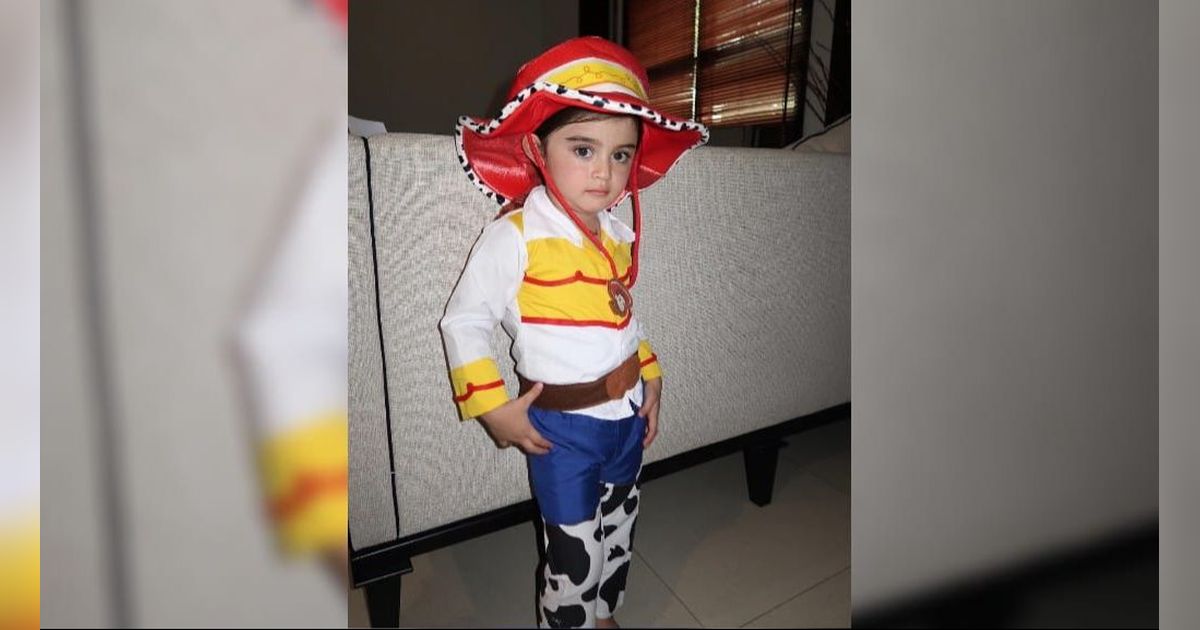 Cute dan Gemesin Banget, ini Deretan Foto Guzel Anak Margin Wieheerm saat jadi karakter Jessie 'Toy Story'