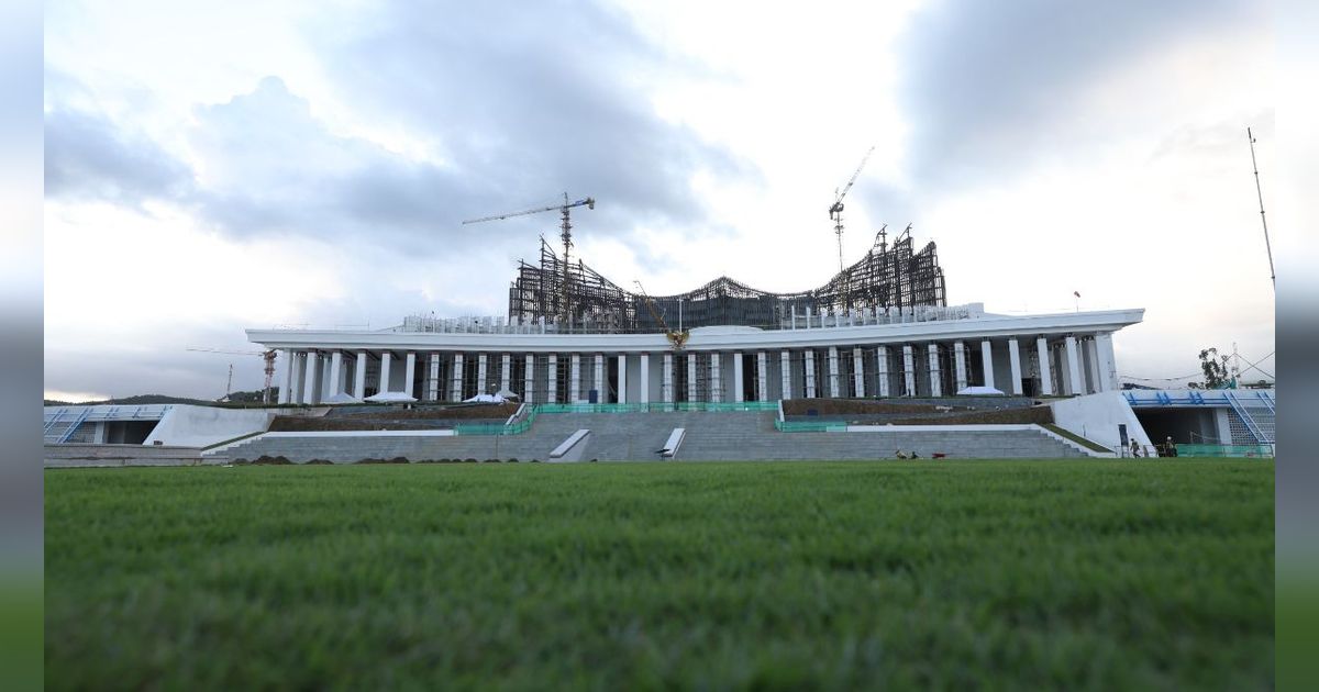 Potret Lapangan Upacara di IKN, Siap Dipakai Peringatan HUT RI ke-79?