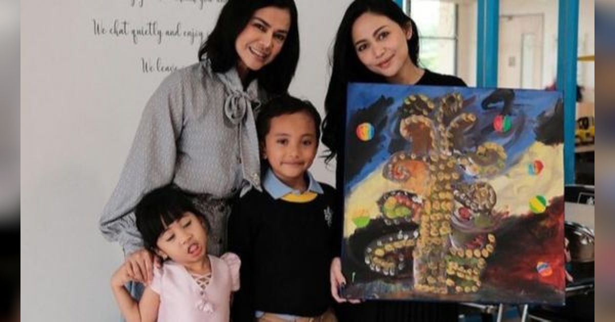 Hasil Lukisannya Dipuji, 8 Foto Xabiru Putra Sulung Rachel Vennya Baru Saja Lulus TK