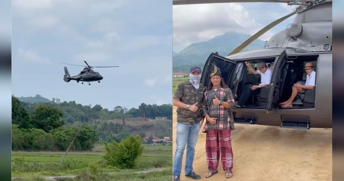Pemilik Restoran Dikejutkan oleh Tamu yang Datang Menggunakan Helikopter, Warganet: Ini Baru Kelas