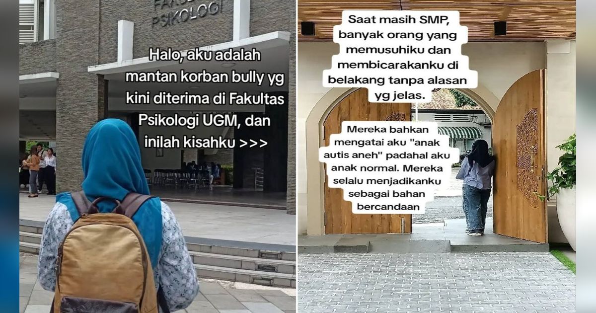 Wanita Ini Sempat Jadi Korban Bully saat SMP dan Kini Sukses Masuk Kuliah Psikologi di UGM, Kisahnya Tuai Simpati Warganet