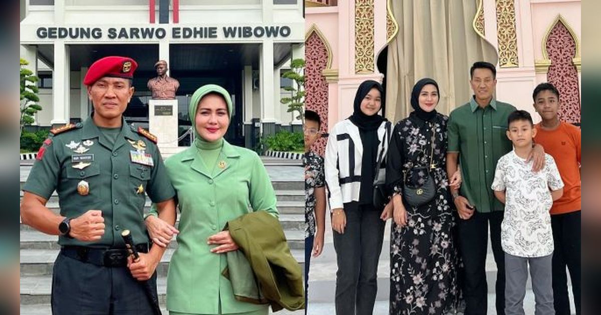 Potret Rumah Tangga Artis Juliana Moechtar, Kini Bahagia Bersama Komandan Kopassus