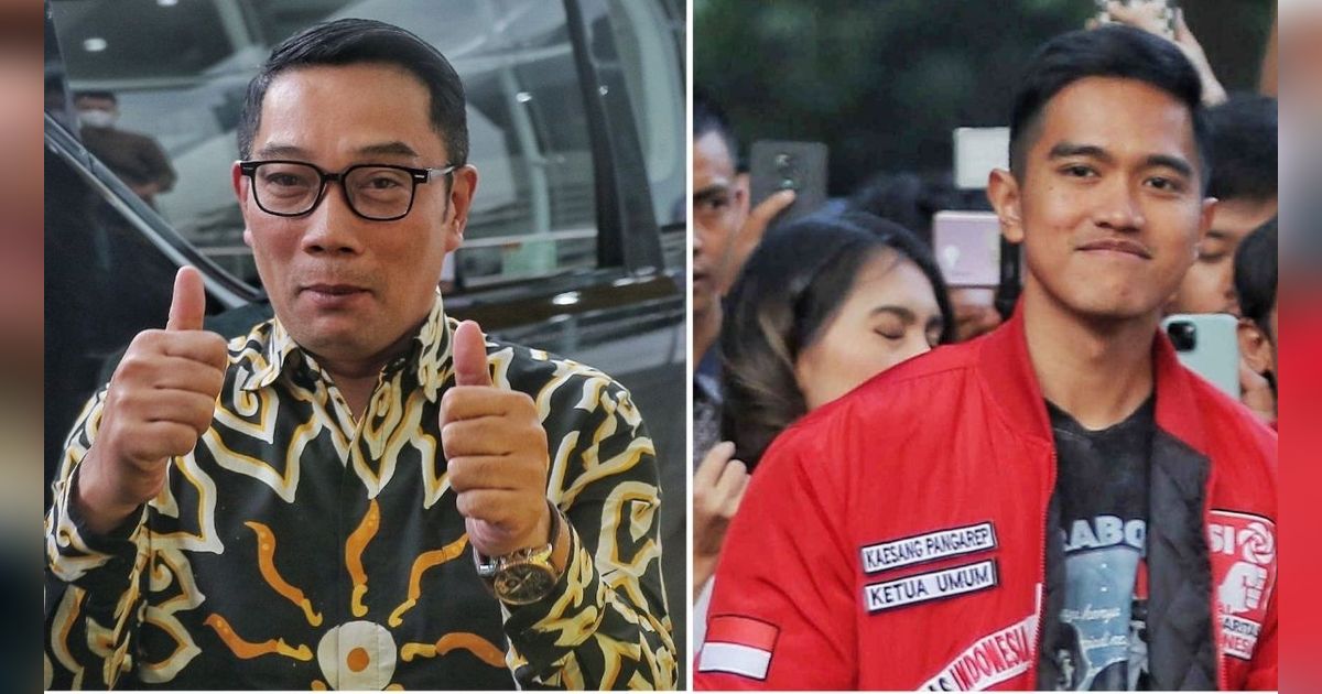 Kaesang Sarankan Ridwan Kamil Maju di Pilgub Jakarta