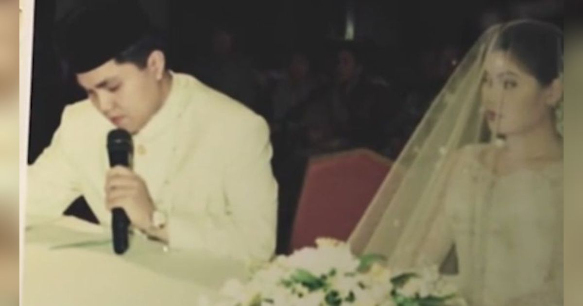 Potret Romantis Kenangan Erick Thohir dan Sang Istri, Dari Ijab Qabul sampai Punya 3 Anak