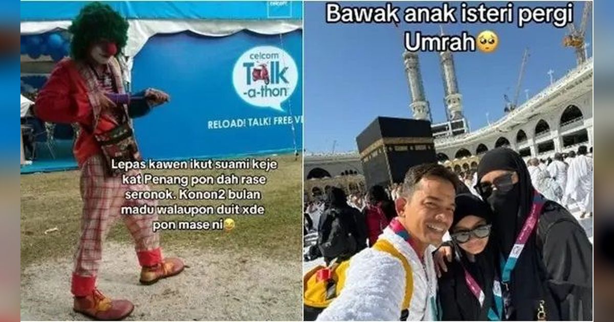 Perjuangan Pria 13 Tahun Kerja Jadi Badut, Bisa Umroh Sekeluarga dan Punya Rumah Sendiri