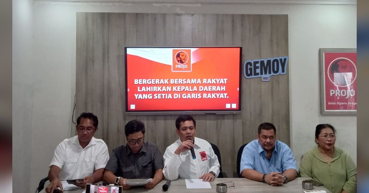 Projo Dukung Delapan Calon Kepala Daerah Meski Bukan Partai, Ini Daftar dan Alasannya