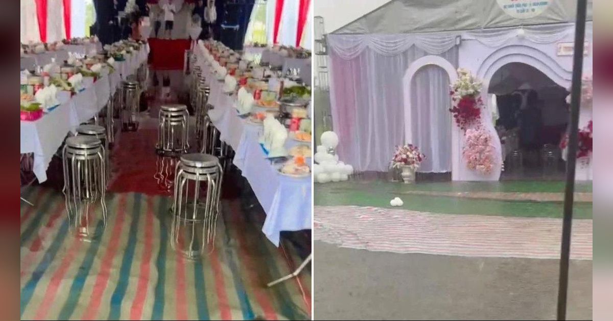 Menyakitkan! Pengantin Ini Rugi Puluhan Juta Gegara 1.000 Undangan Tak Satupun yang Hadir, Makanan dan Suvenir Sampai Menumpuk