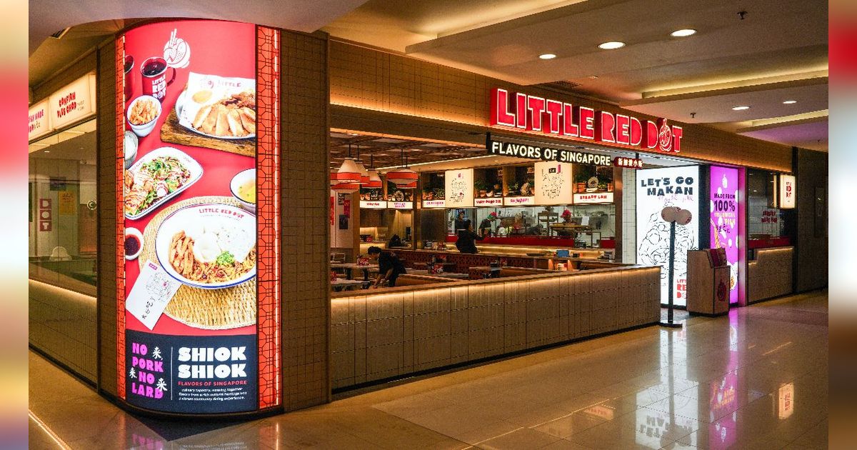 Tak Perlu ke Luar Negeri, Kuliner Khas Singapura Bisa Kamu Nikmati di Little Red Dot Jakarta