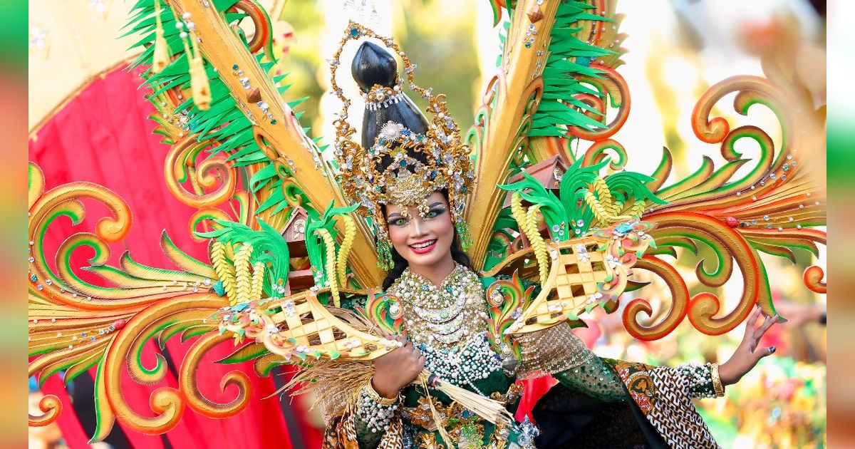 Tampilkan Sisik Melik Potensi Desa, Banyuwangi Ethno Carnival 2024 Pukau Ribuan Mata