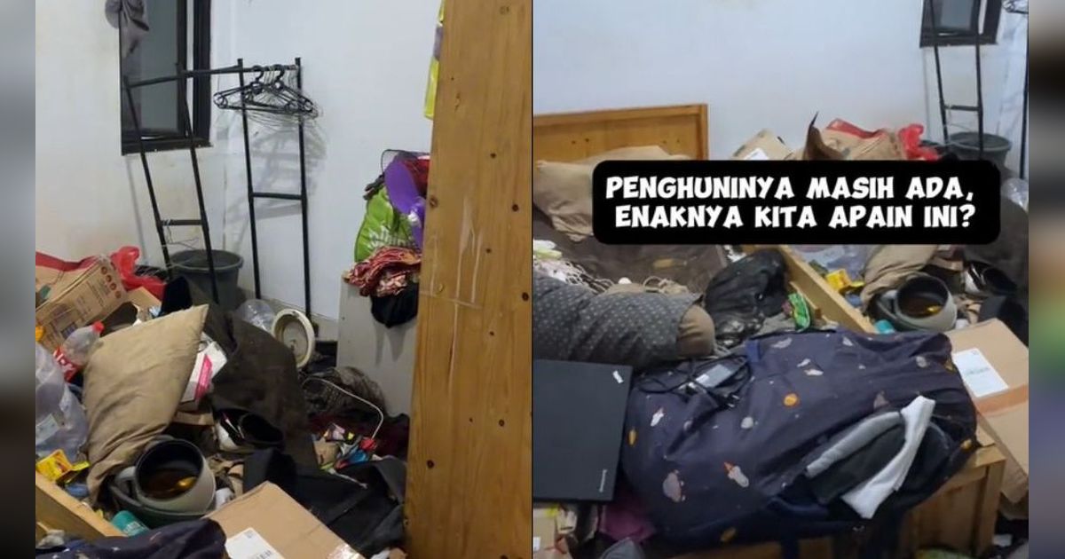 Potret Kamar Kos yang Penghuninya Jorok Banget, Bau Badannya Bikin Tetangga Mual