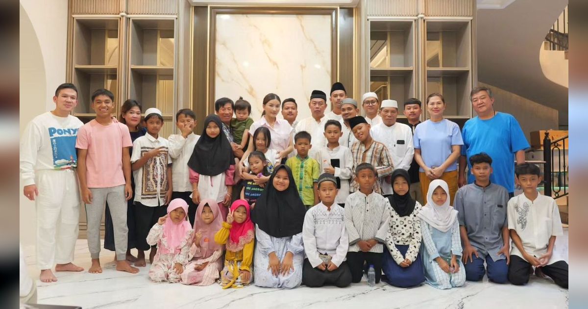 Sarwendah Pindahan ke Rumah Baru Undang Ustaz dan Anak Yatim, Ungkap di Kediamannya Ada Mushola 'Saya Menghargai Semua Agama'