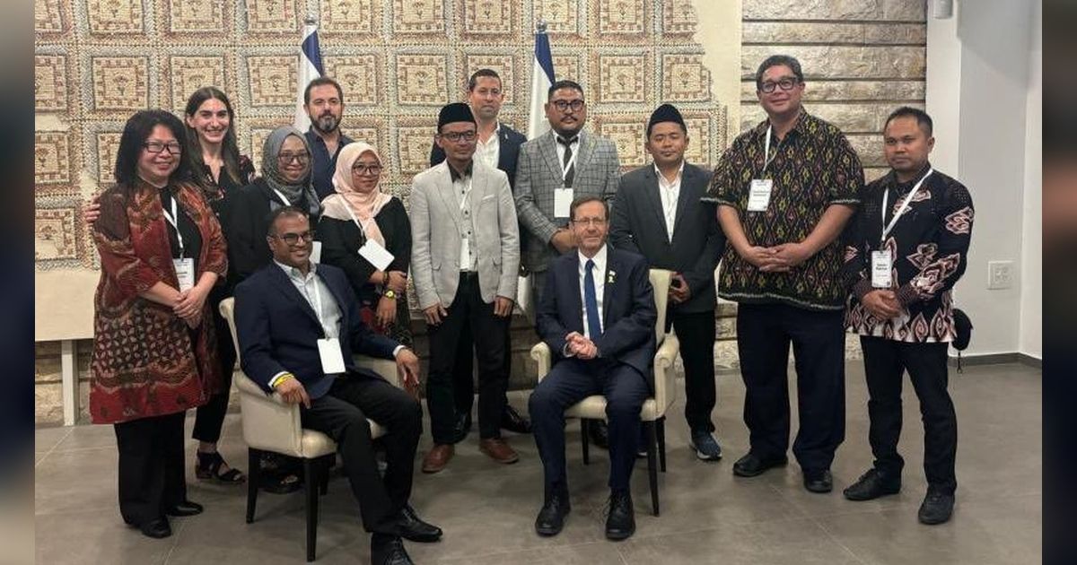 5 Nahdliyin Berkunjung ke Israel dan Bertemu Presiden Isaac Herzog, Ini Sikap PBNU