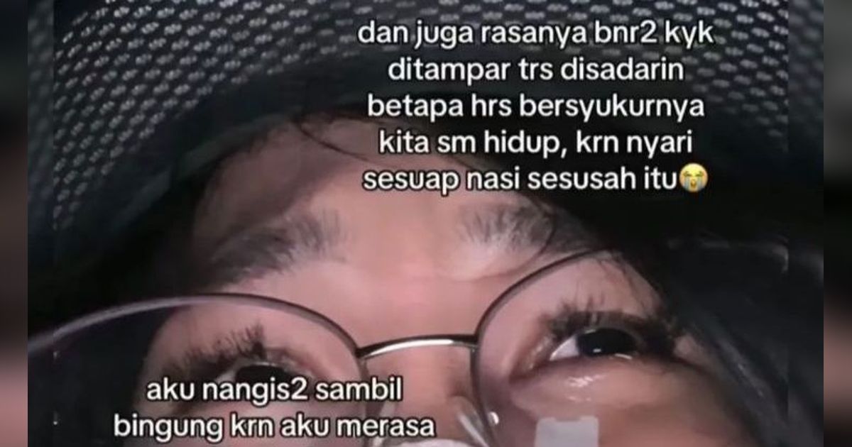 Cerita Pilu Wanita Naik Ojol Driver Jalan Pelan-Pelan, Menangis Ketika Beras yang Dibawa Tumpah di Jalan