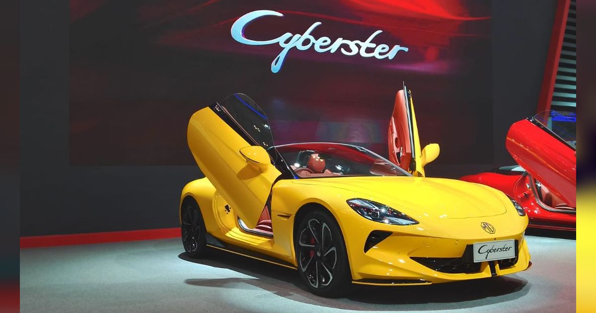 Mobil Sport Listrik MG Cyberster Meluncur di GIIAS 2024, Dibanderol Rp1,68 Miliar
