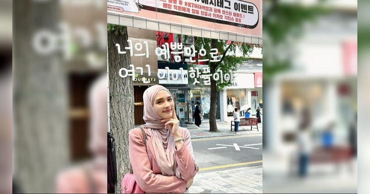 8 Momen Keseruan Inara Rusli Jalan-jalan di Korea Selatan, Netizen 'Cantiknya Sudah Seperti Orang Korea Gak Perlu Oplas'