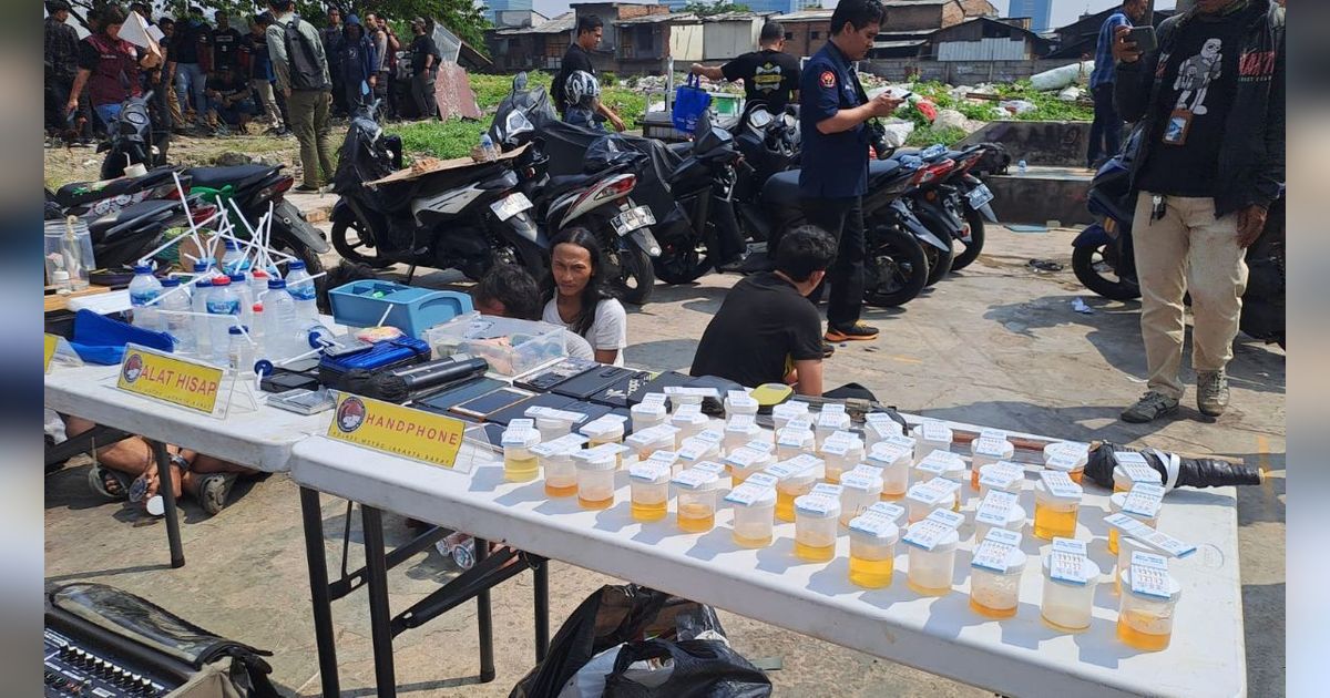 Kampung Boncos Jakbar Kembali Digerebek, 42 dari 46 Orang yang Diamankan Positif Narkoba