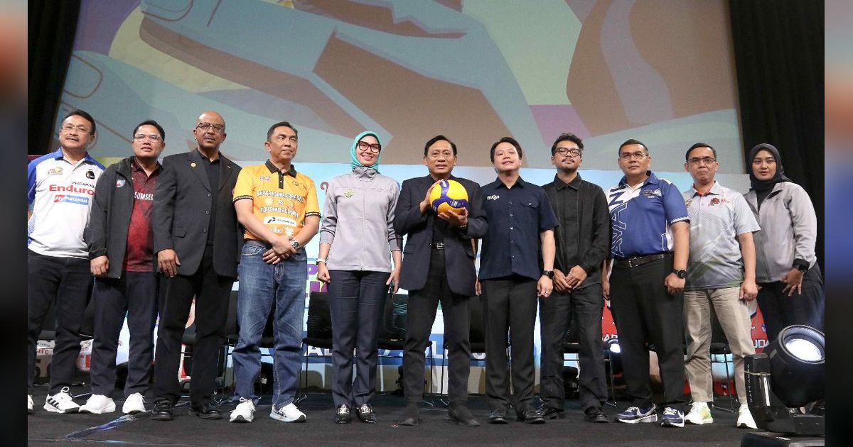 FOTO: EMTEK Group Akan Siarkan Final PLN Mobile Proliga 2024 dan Asian Men's U-20 Volleyball Championship