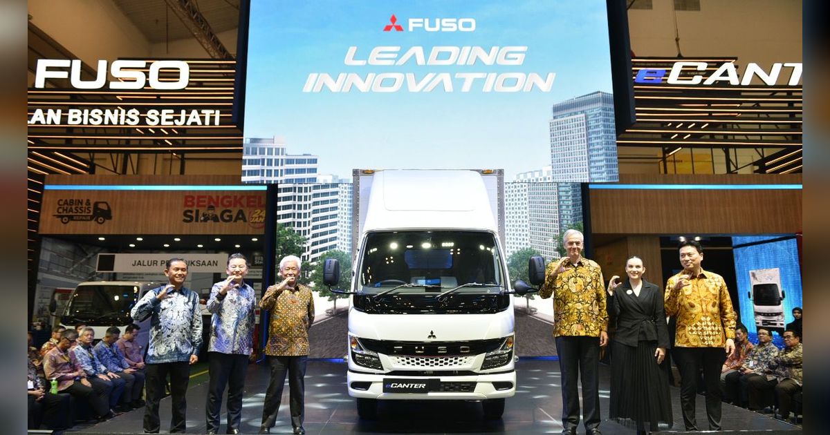 Truk Listrik Mitsubishi Fuso eCanter Resmi Dipasarkan di RI