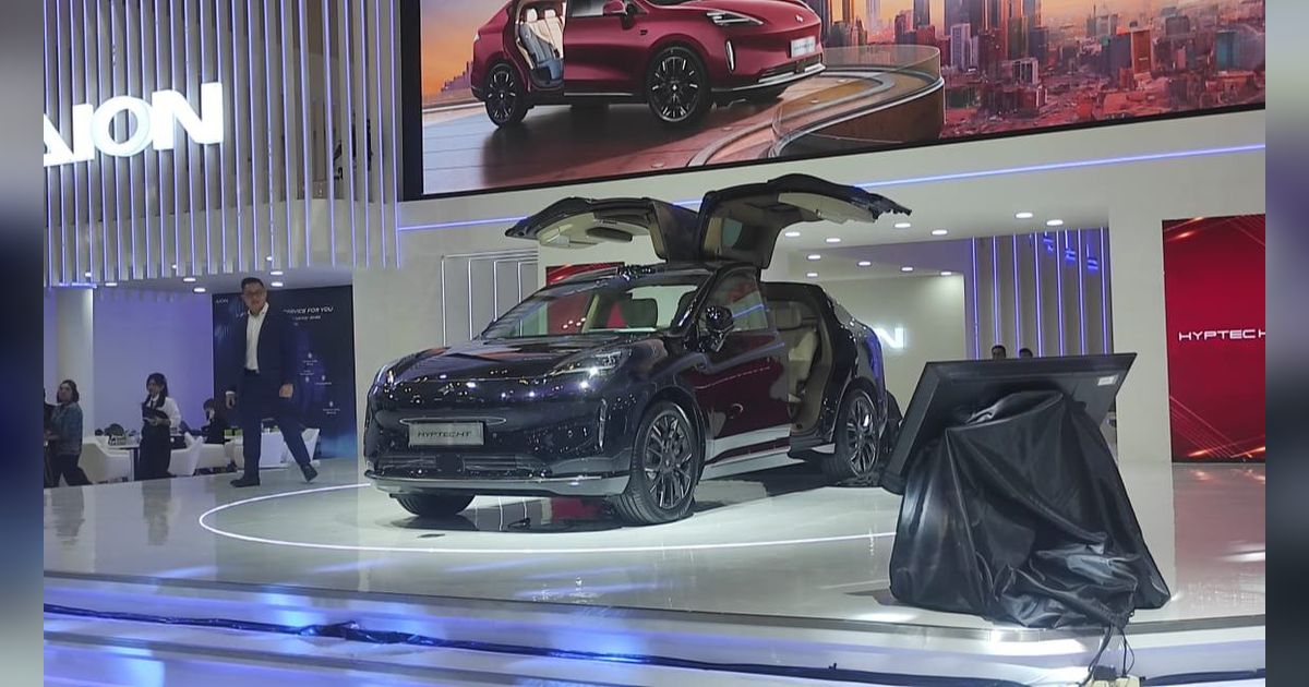 SUV Listrik Mewah AION HYPTEC HT Meluncur di GIIAS 2024