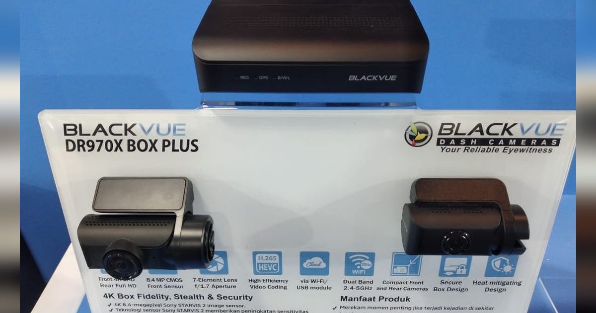 Blackvue Luncurkan Dash Cam DR970X BOX untuk Cegah Sabotase dan Peretasan