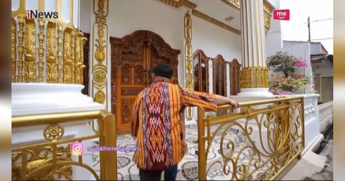 Haji 33 Kali, 10 Potret Rumah Mamah Dedeh yang Mewah Berlapis Emas, Bak Istana Kerajaan