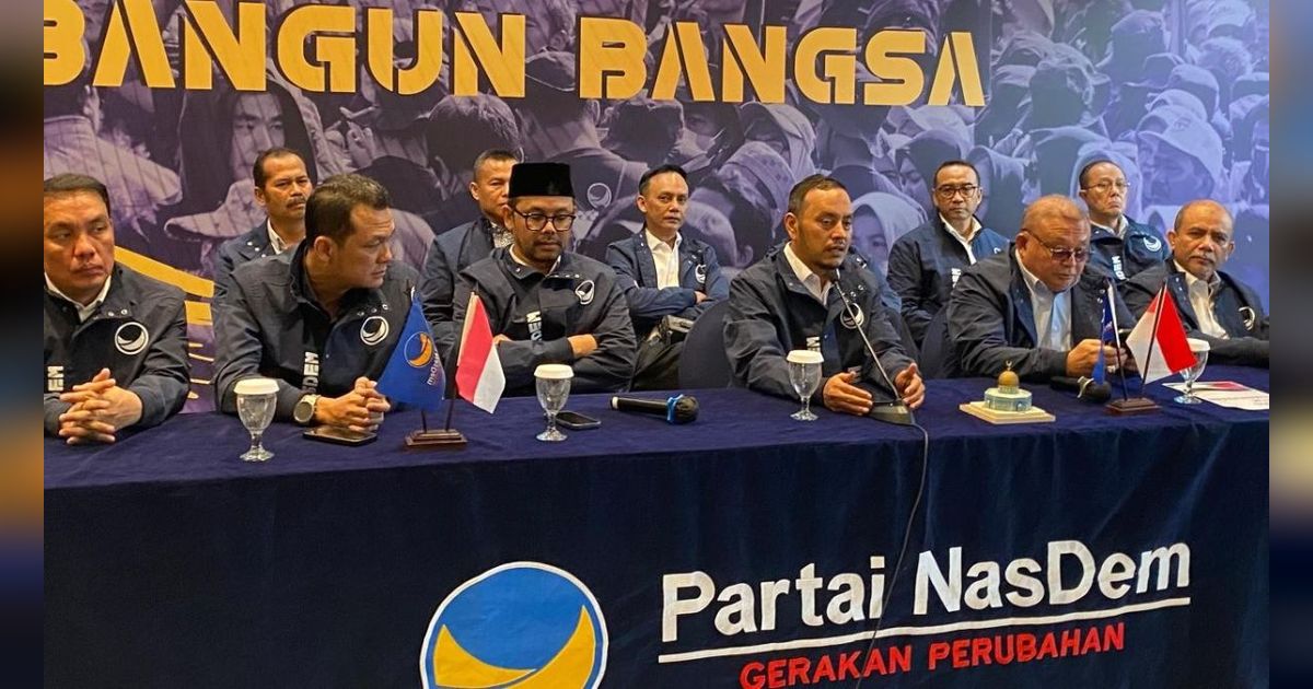 3 Jagoan NasDem untuk Pilkada Jakarta, Siapa Saja?