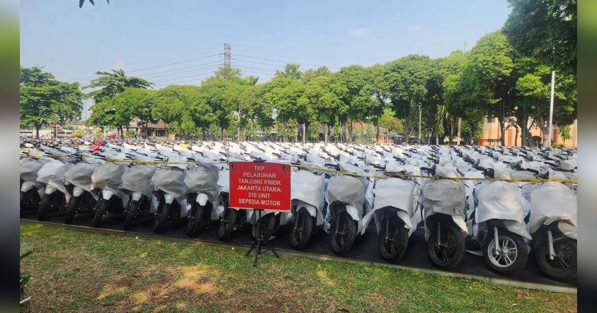 Terbongkar Siasat Sindikat Penyelundupan Ribuan Motor ke Luar Negeri Hanya Bermodal Rp5 Juta