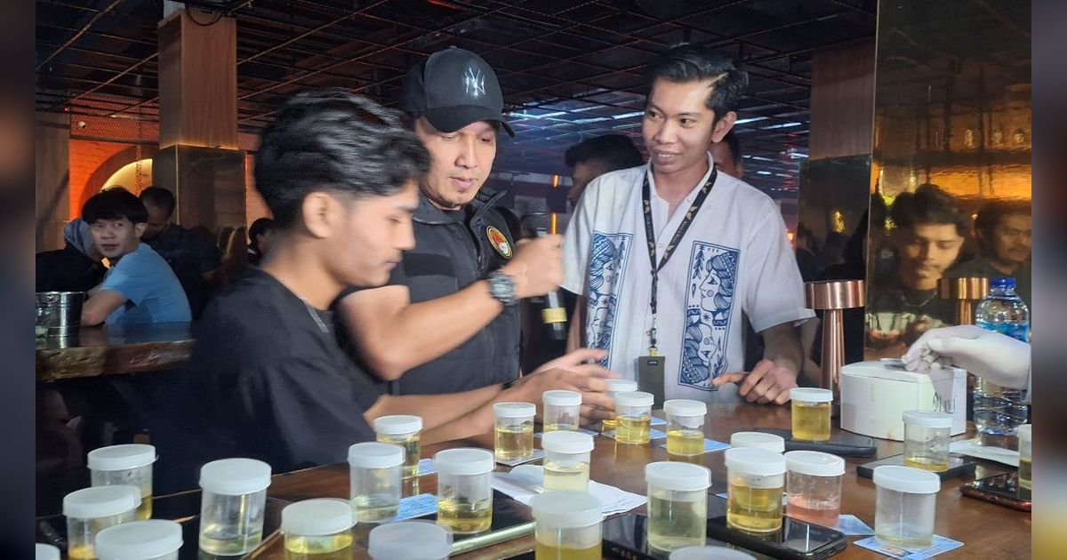 Polda Riau Tes Urine Ratusan Pengunjung Kelab Malam, Ini Hasilnya