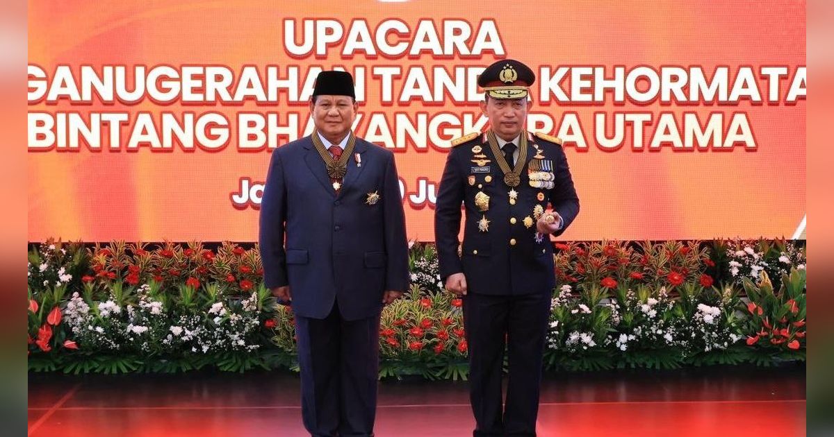 Prabowo: Panglima dan Kapolri Harus Pasangan Terus, Namanya Kalau Digabung Presiden Terpilih