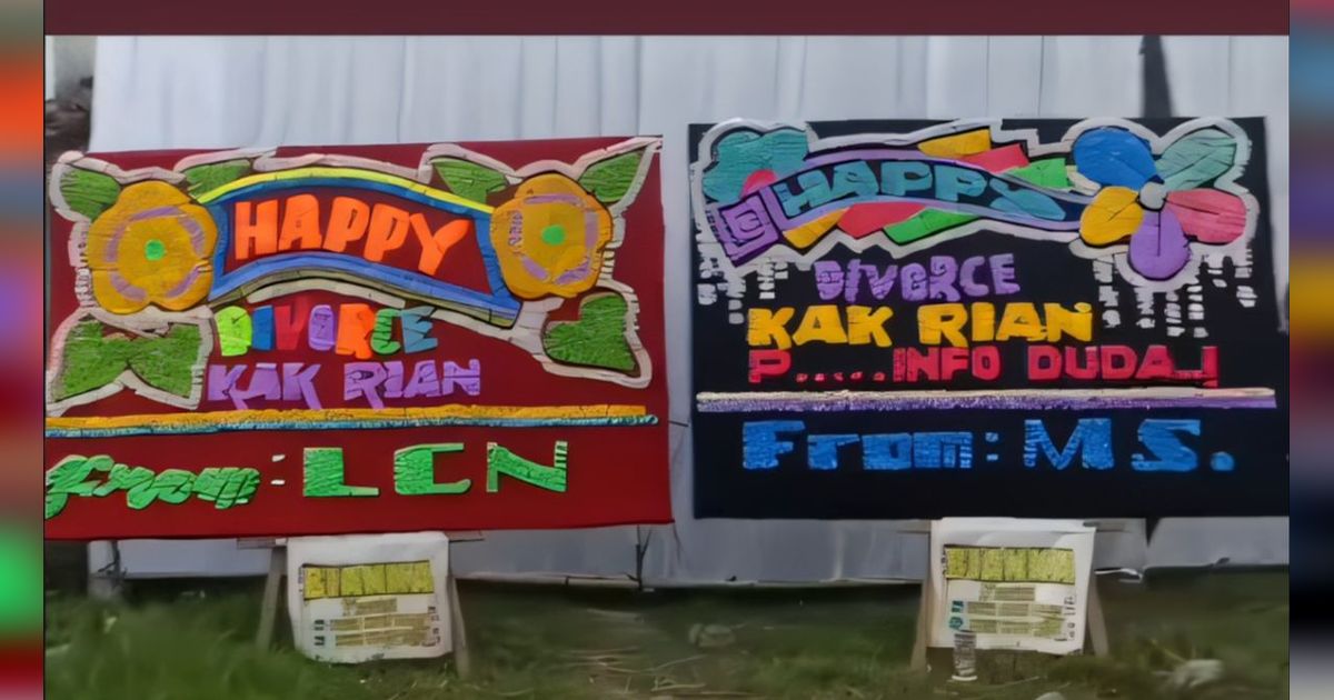 Terungkap Alasan Pria Lampung Gelar Pesta Cerai Mewah bak Resepsi Pernikahan