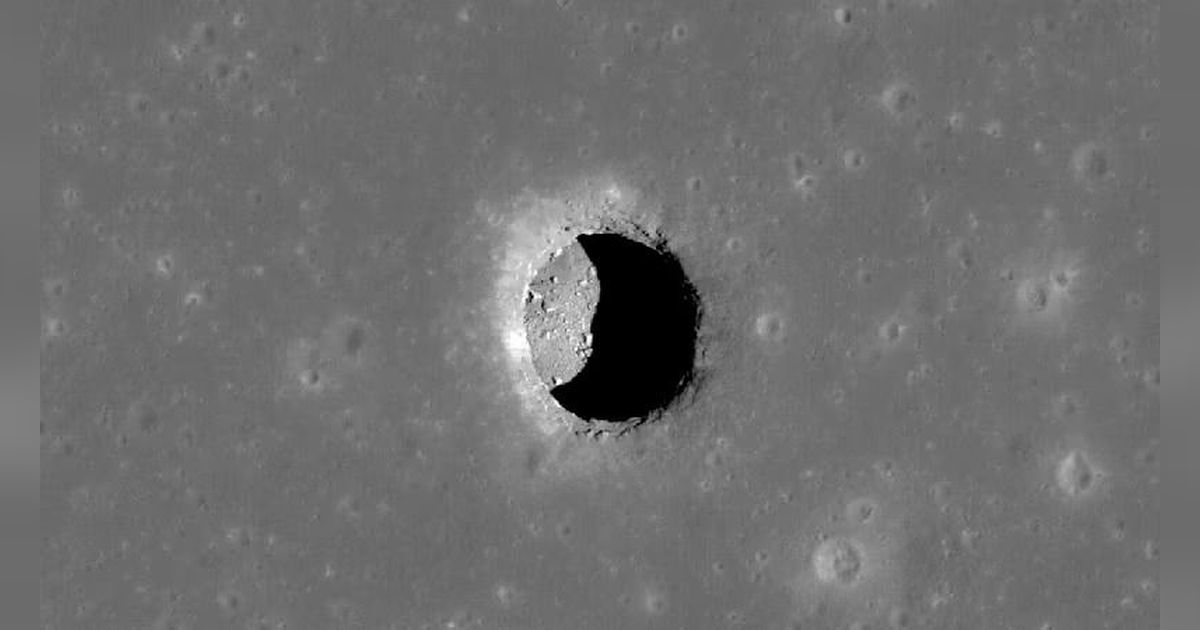 Ilmuwan Temukan Gua di Bulan, Diklaim Layak Jadi Tempat Tinggal Manusia