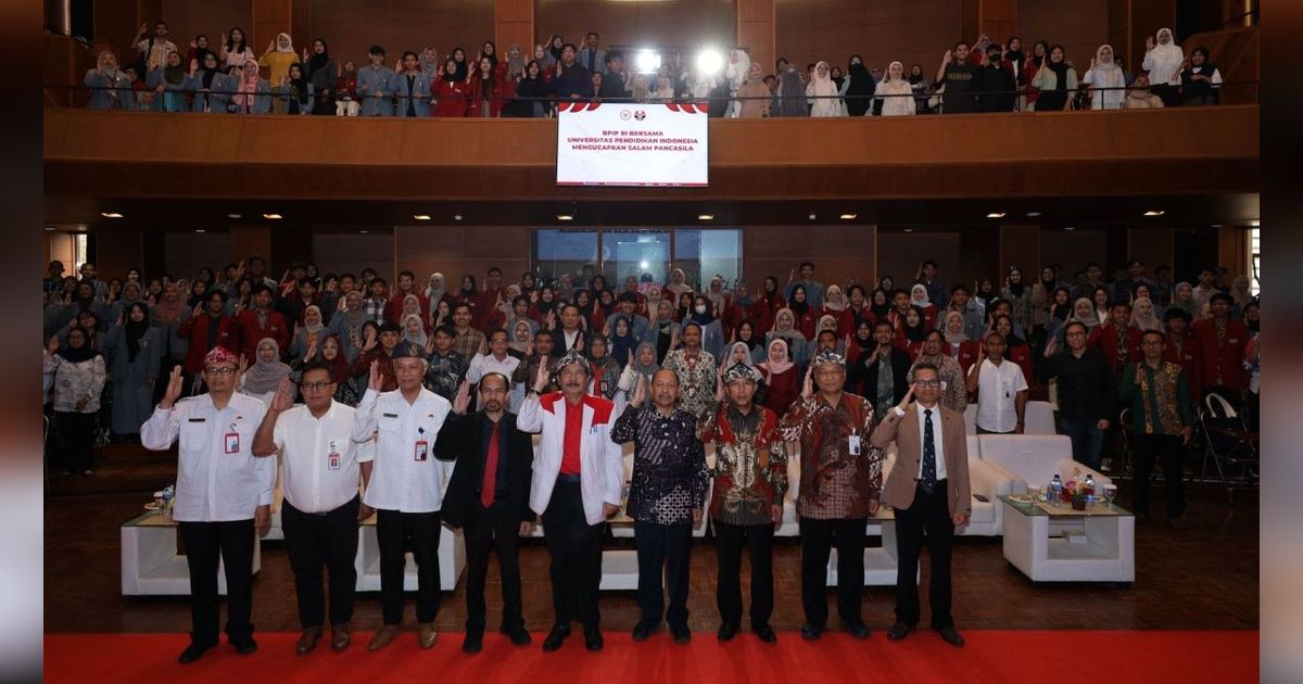 Sasar Generasi Muda, BPIP Gandeng UPI Bandung Bumikan Pancasila