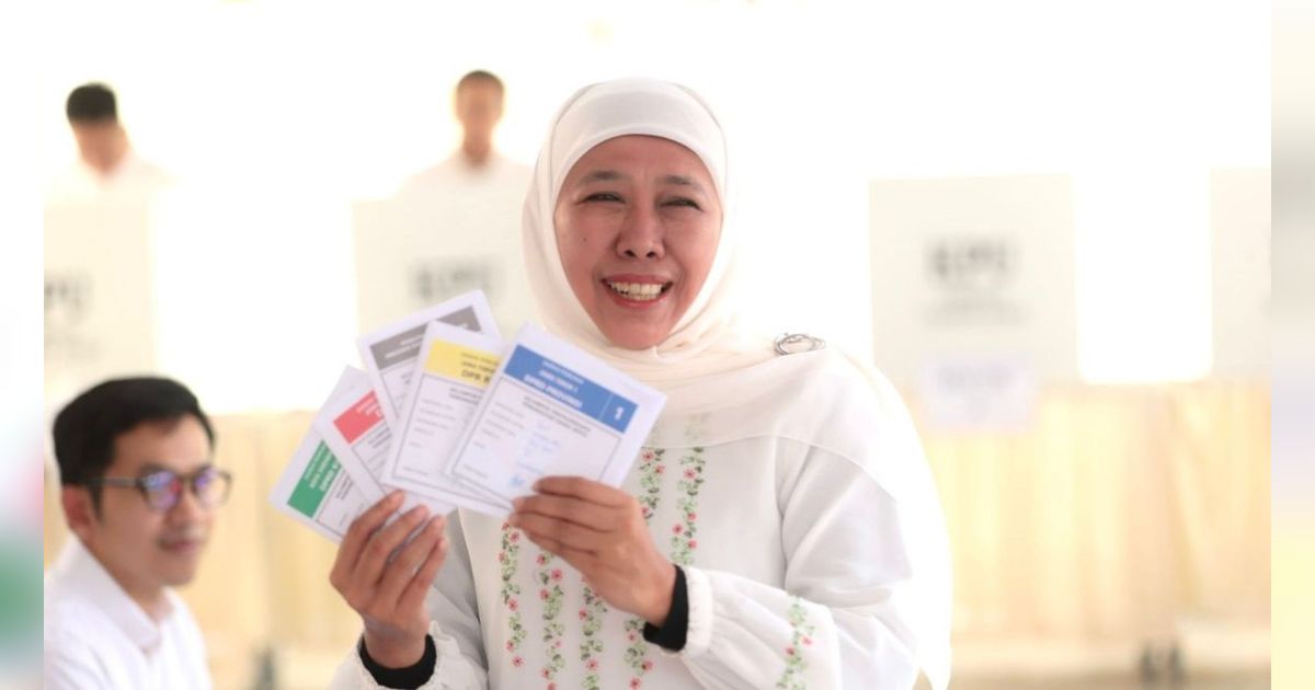 Litbang Kompas Pilkada Jatim: Elektabilitas Khofifah Dibayangi Risma