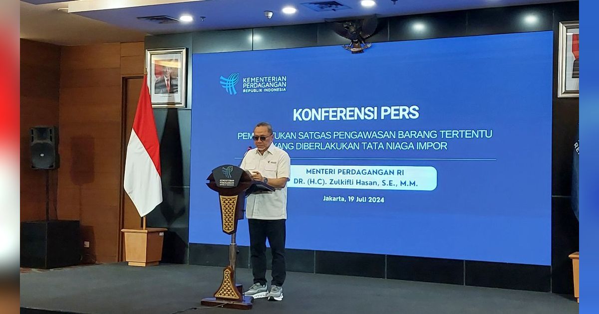 Satgas Pengawasan Barang Impor Ilegal Mulai Kerja 22 Juli, Ini Tugas dan Fungsinya