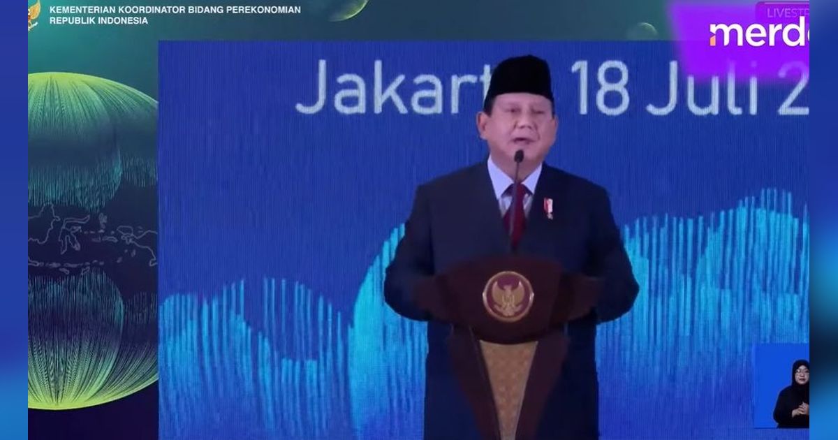 VIDEO: Pidato Menyala Prabowo Berani Taruhan sama Menteri Negara Tetangga Demi Ekonomi RI