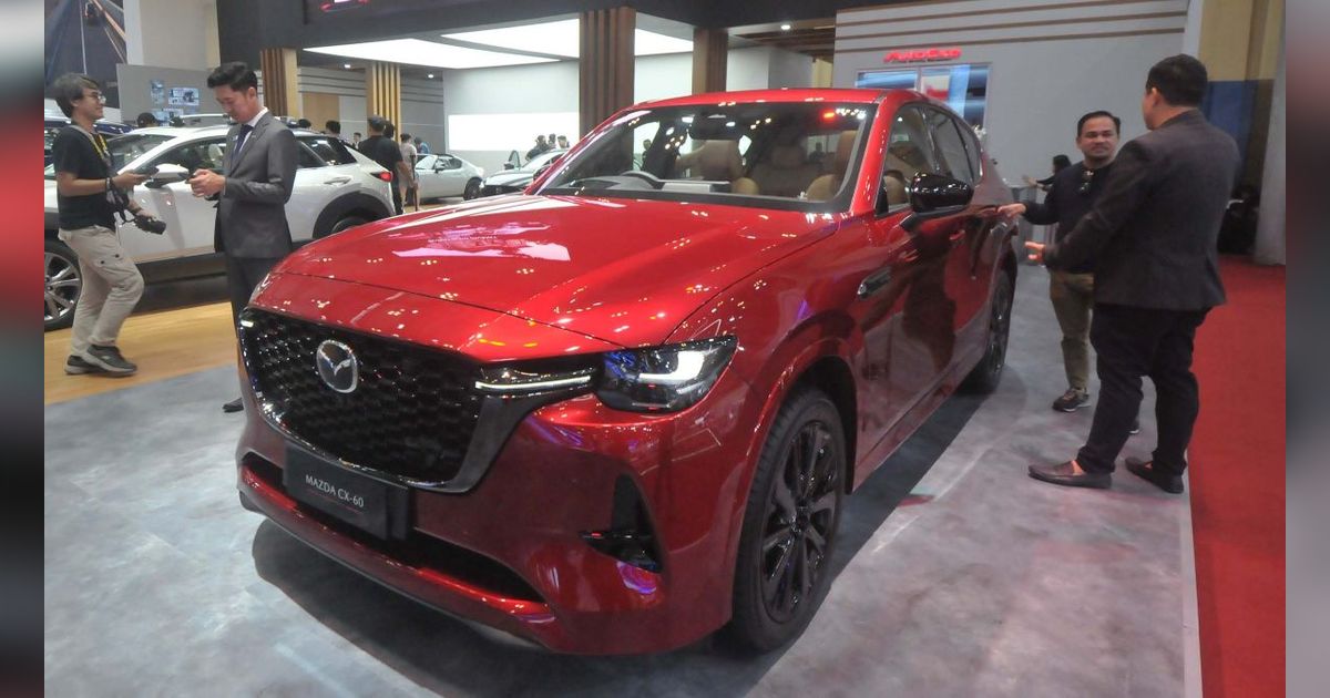 FOTO: Melihat Lebih Dekat Kemewahan Mazda CX-60 di GIIAS 2024, Punya Sederet Fitur Canggih