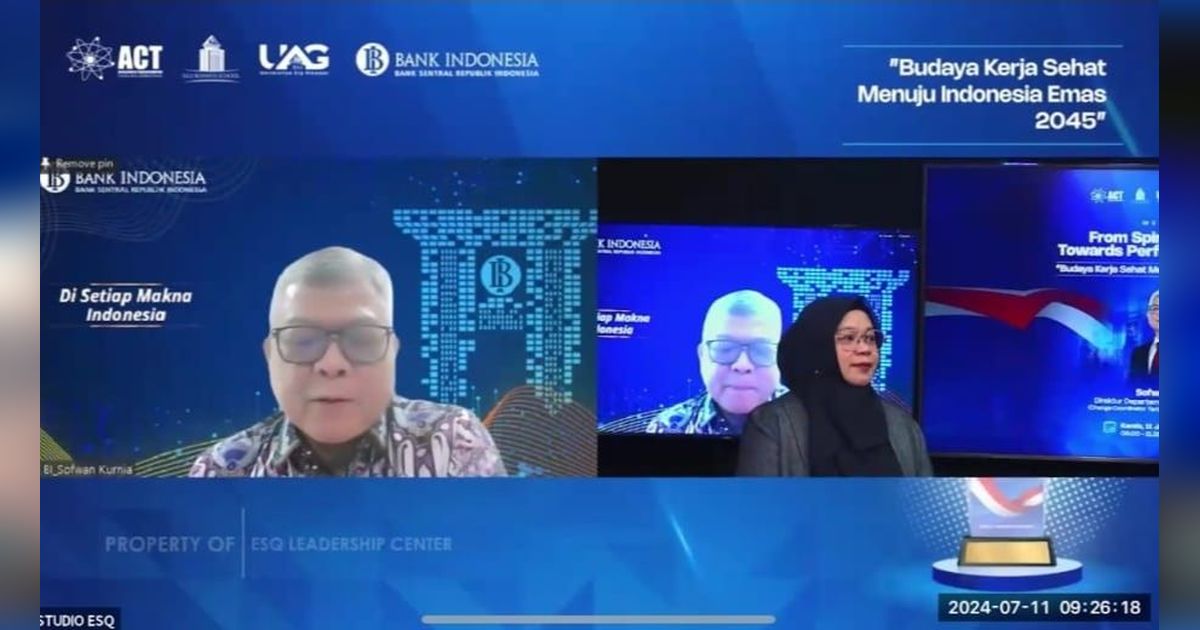 Upaya BI Sambut Indonesia Emas 2045